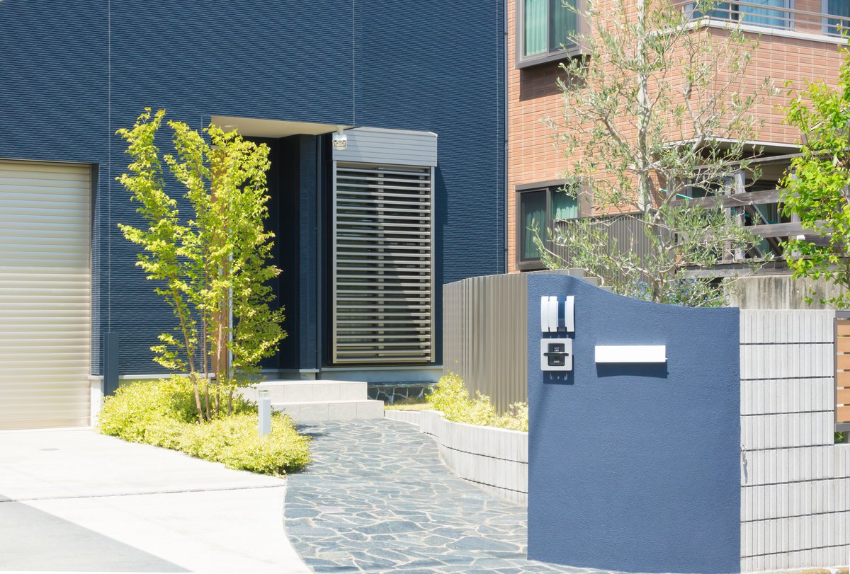 戸建て住宅の外構改修 施工写真